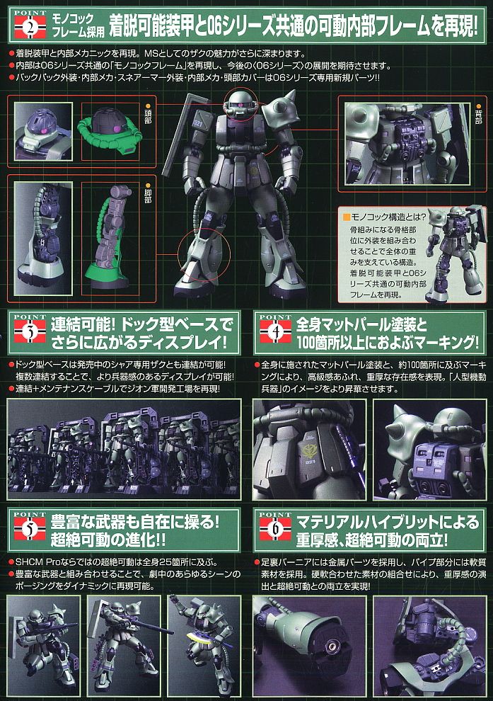 Super HCM-Pro MS-06J 量産型ザク II (陸戦用) (完成品) - ホビー