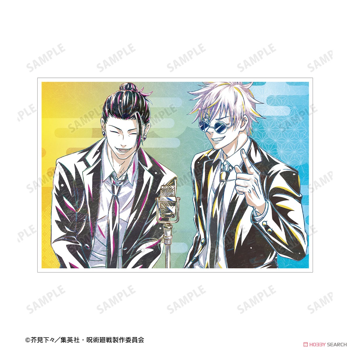 呪術廻戦 五条悟・夏油傑 スーツ Ani-Art 第2弾 懐玉・玉折 A5イラスト