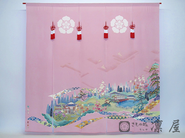 御誂え事例 花嫁のれん – 加賀友禅・花嫁のれん :: きもの処 凛屋