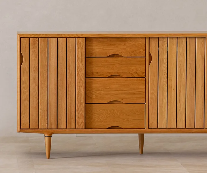 DRIFT OAK TV BOARD ドリフトオーク テレビボード | 起立木工株式会社