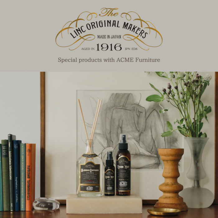 アクメ ファニチャーの40周年を記念した、花井祐介との特別なコラボ