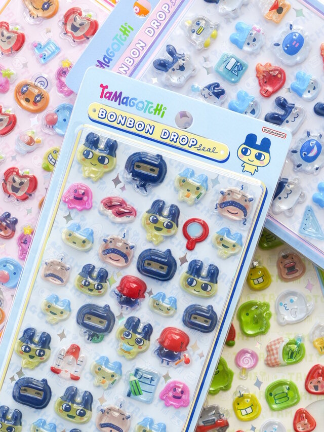 ボンボンドロップシールより「サンリオキャラクターズ（ミニサイズ