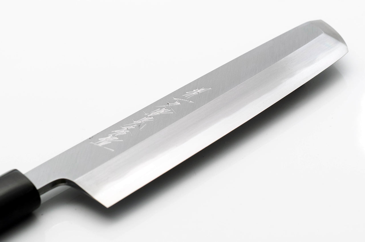 堺一文字光秀 青鋼 本霞 ハモ骨切包丁240mm