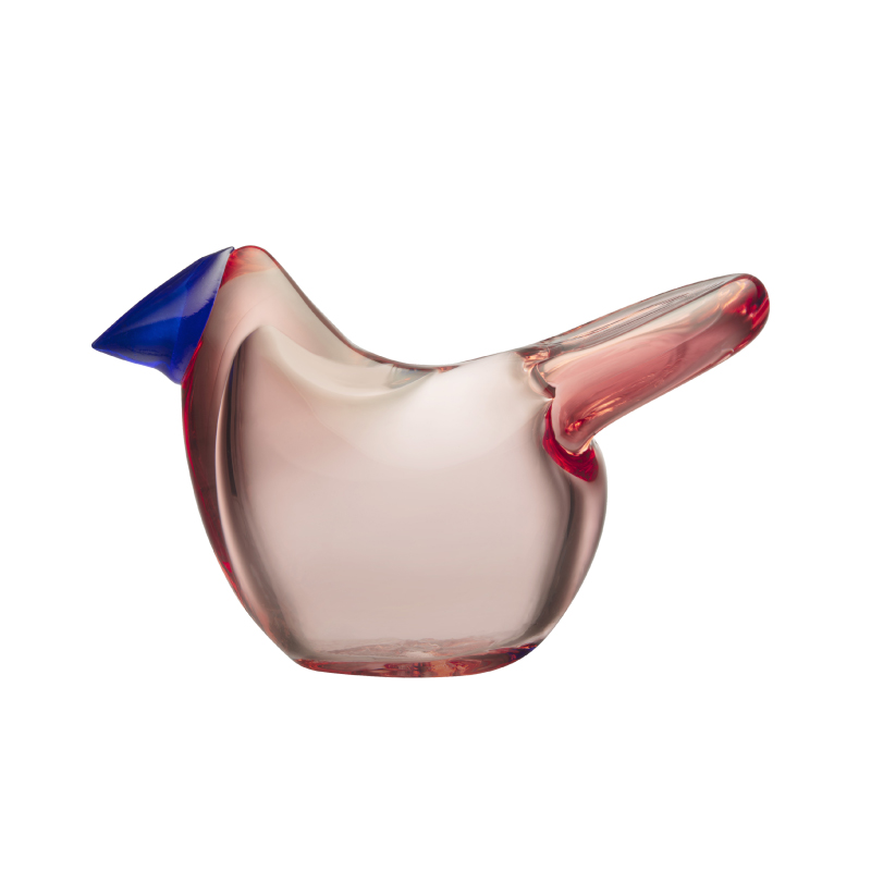 バード バイ トイッカ シエッポ サーモンピンク・ブルーiittala/Arabia