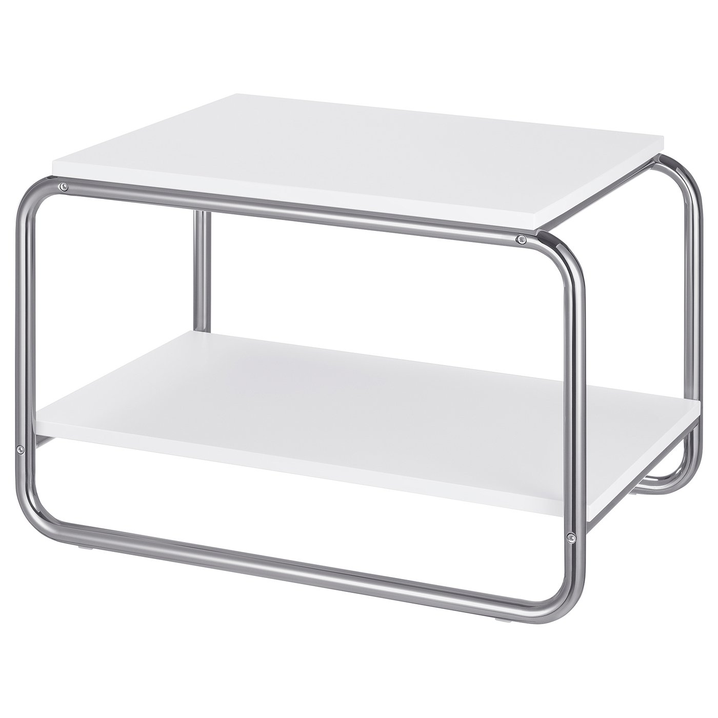 BAGGBODA バッグボーダ サイドテーブル, ホワイト, 71x50 cm - IKEA