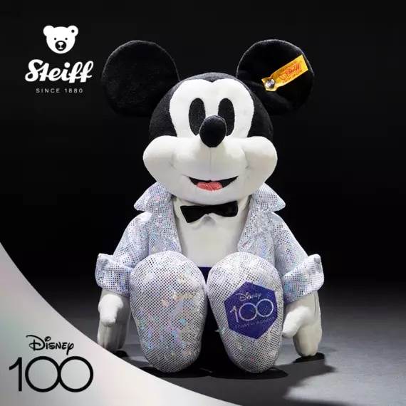 Disney100: Mickey Mouse Plush by Steiff is the Perfect Way to