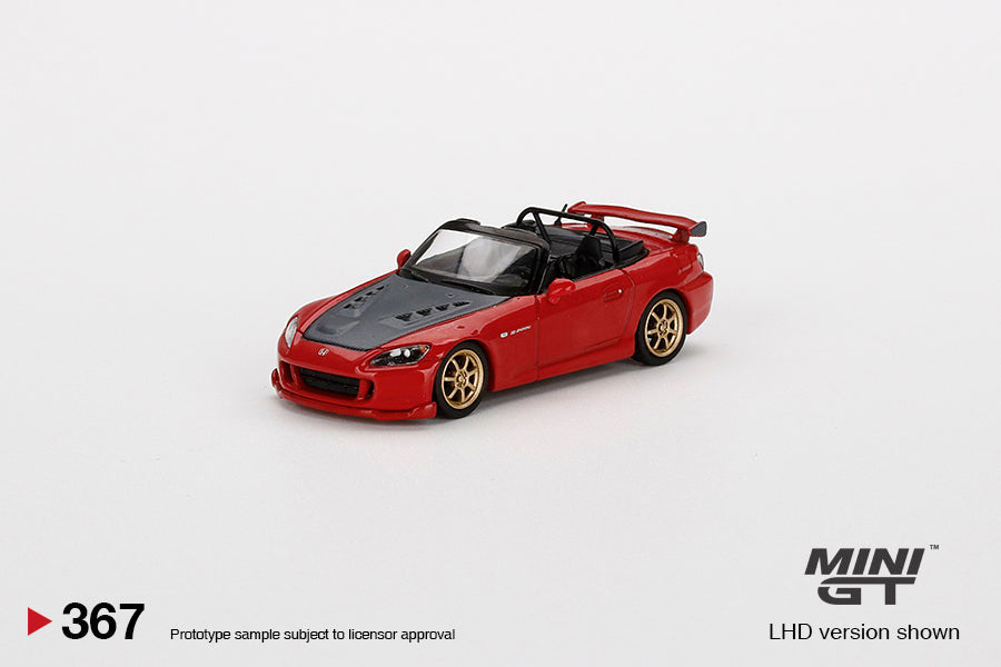 MINIGT 1:64 Honda S2000 (AP2) MUGEN in New Formula Red – Model