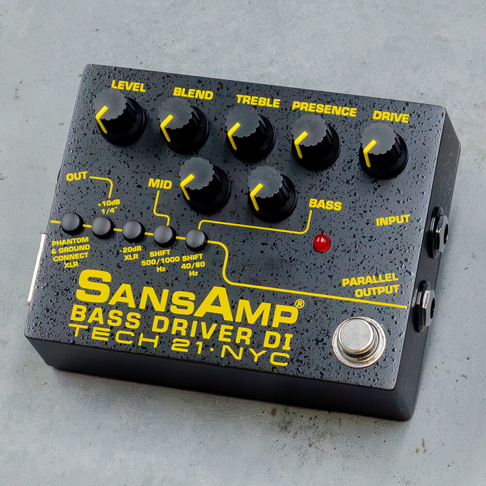 TECH 21 SansAmp BASS DRIVER DI Ver.2｜ミュージックランドKEY