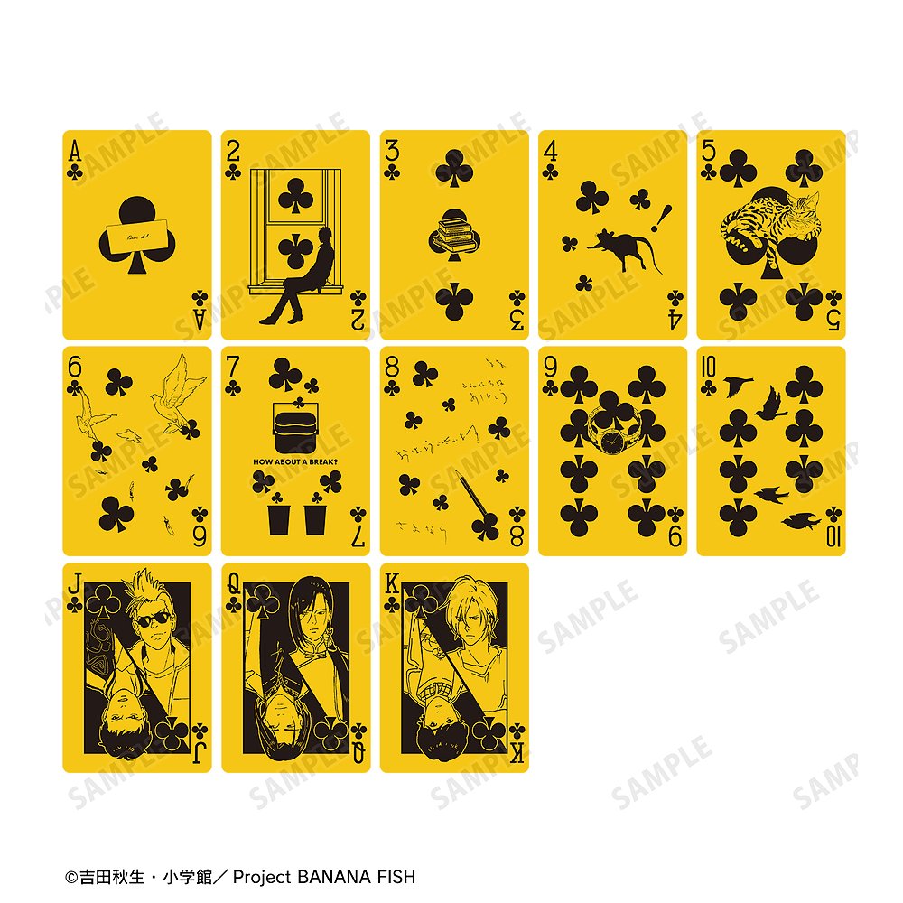 BANANA FISH » BANANA FISH バイスクル トランプ | ノイタミナショップ