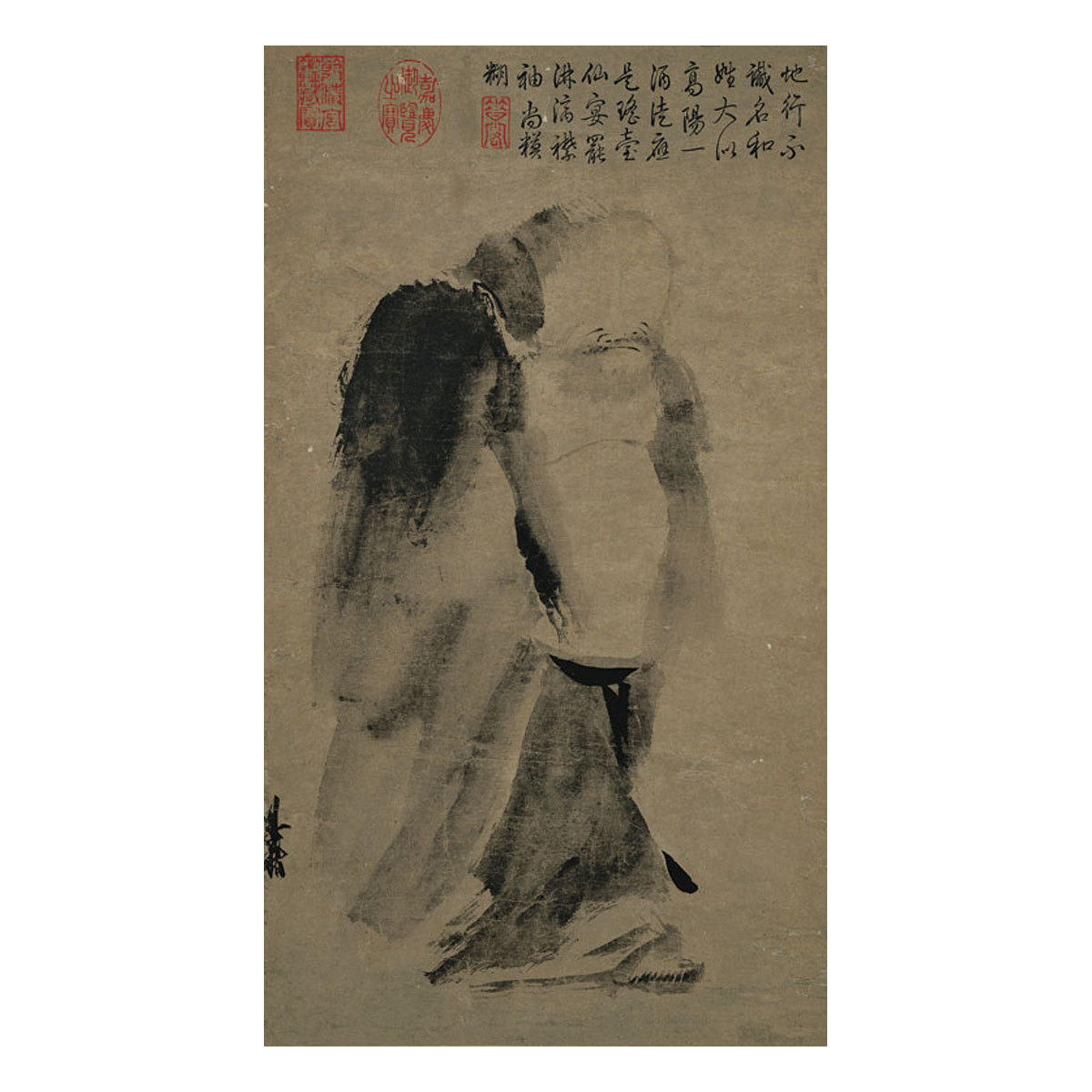 故宮精品網路商城- 複製畫心-宋梁楷潑墨仙人