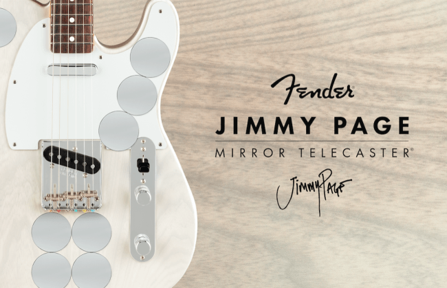 即納品可能です！】 Fender JIMMY PAGE MIRROR TELECASTER ！！｜島村