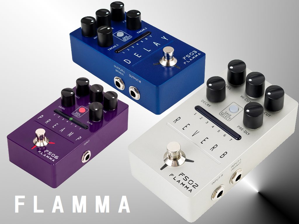 FLAMMA (フランマ)のエフェクター3機種入荷しました！｜島村楽器