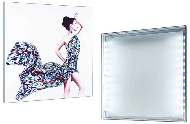 ファブリックフレーム 片面用 | シンエイ株式会社