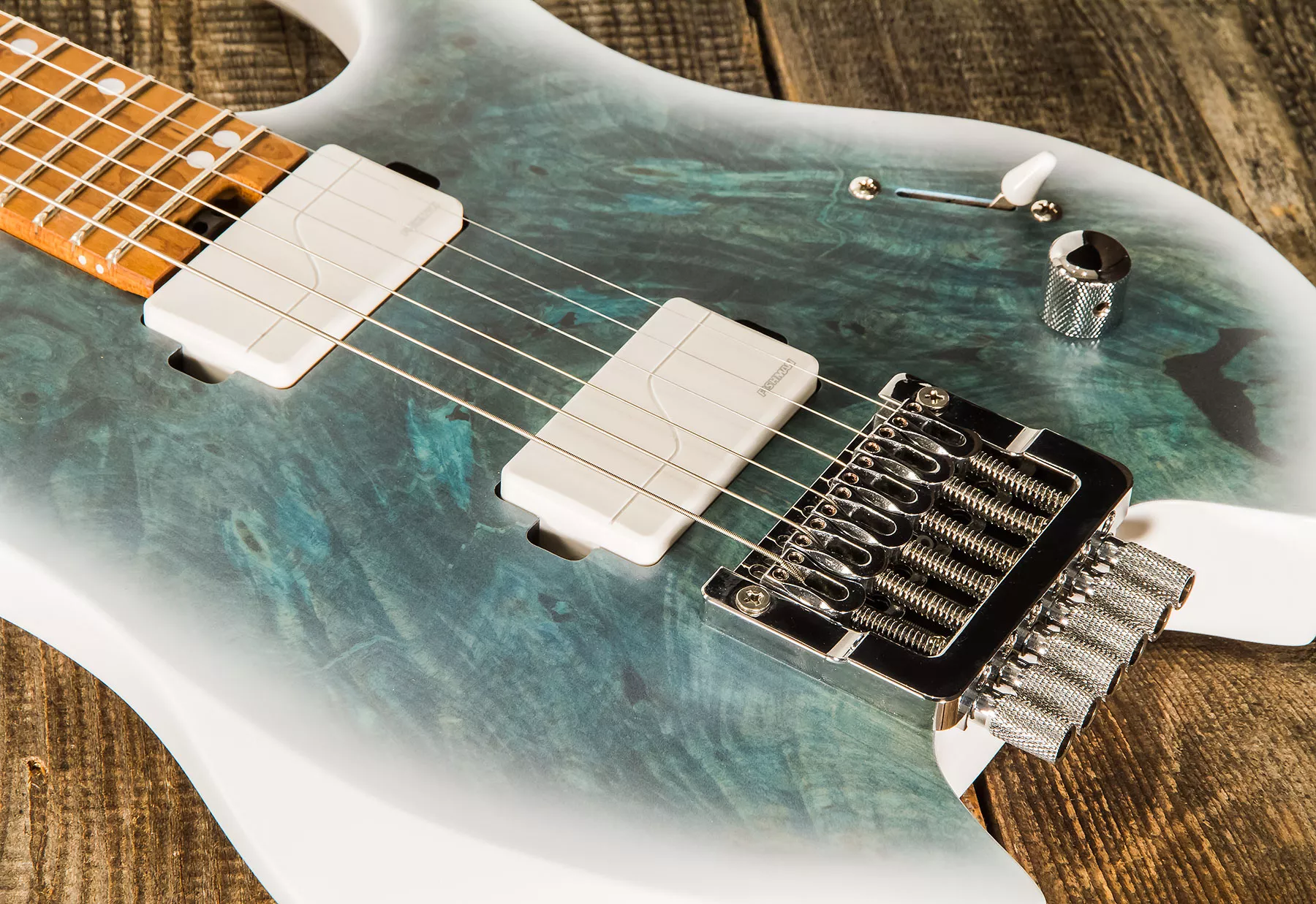 Legator Ghost G6OD - arctic blue Metal electric guitar