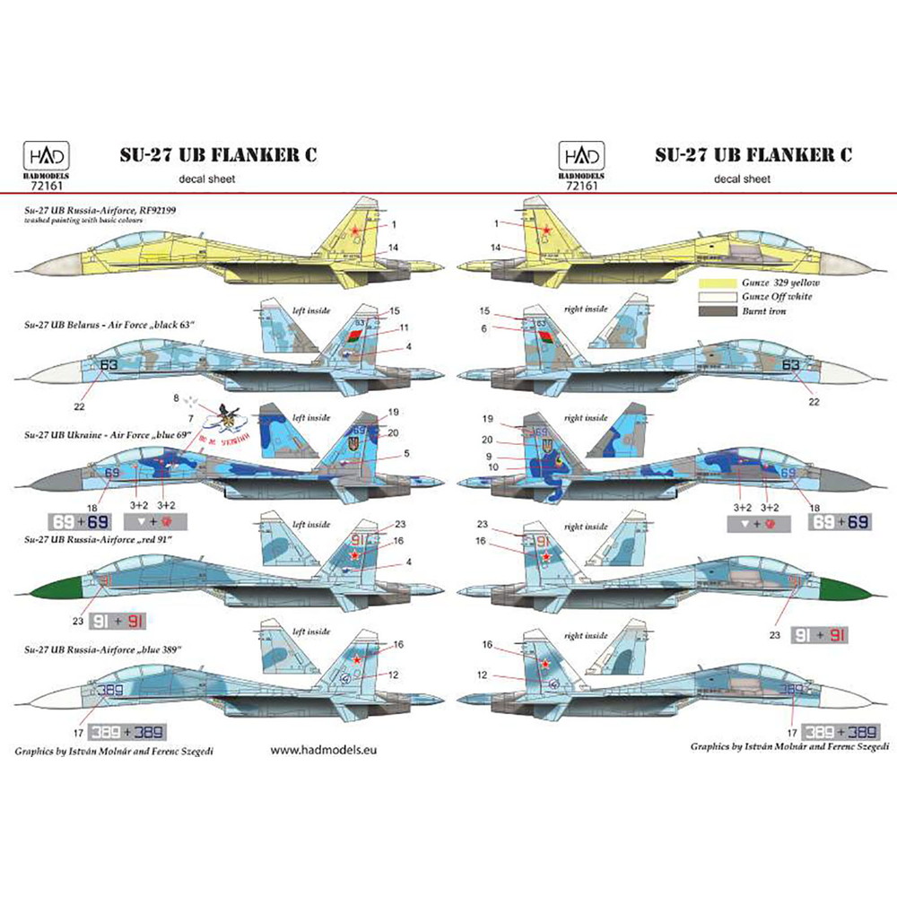 交渉可 F-4ファントム SU-27フランカー デカールセット 交渉可 F-4