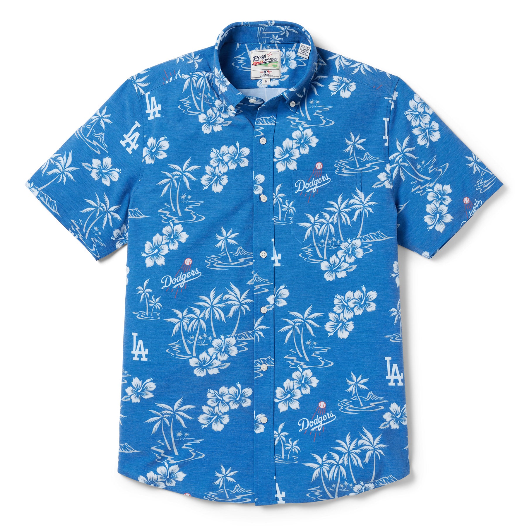 MLB® LOS ANGELES DODGERS GAME DAY PERFORMANCE ALOHA SHIRT – Reyn