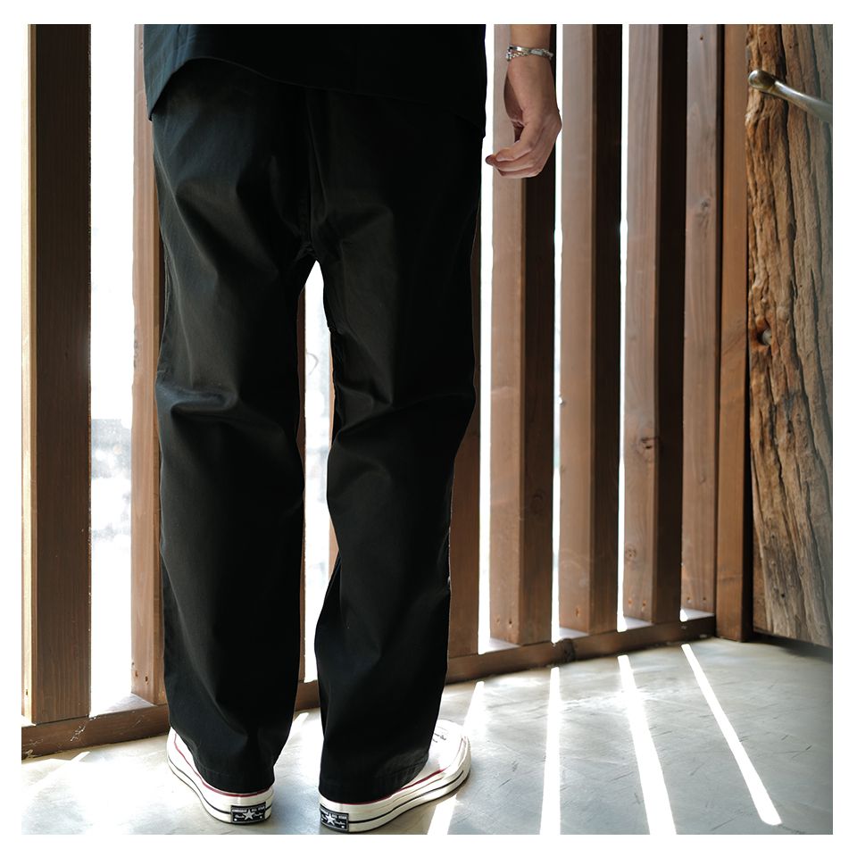 GOD SELECTION XXX - GX-S25-PT-03 EASY PANTS BLACK | River