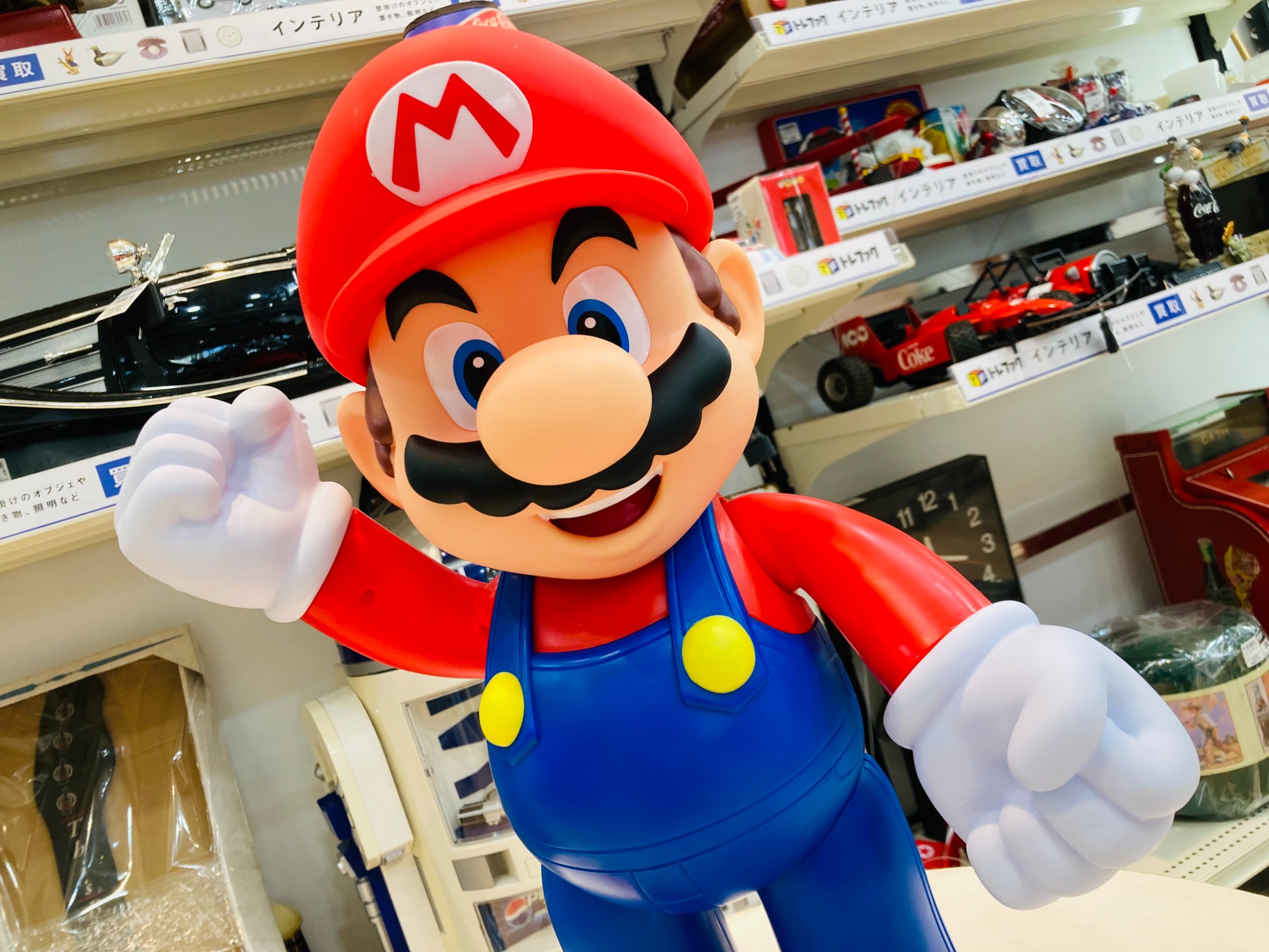 スーパーマリオフィギュア JAKKS Pacific inc社製 20インチ 入荷いたし