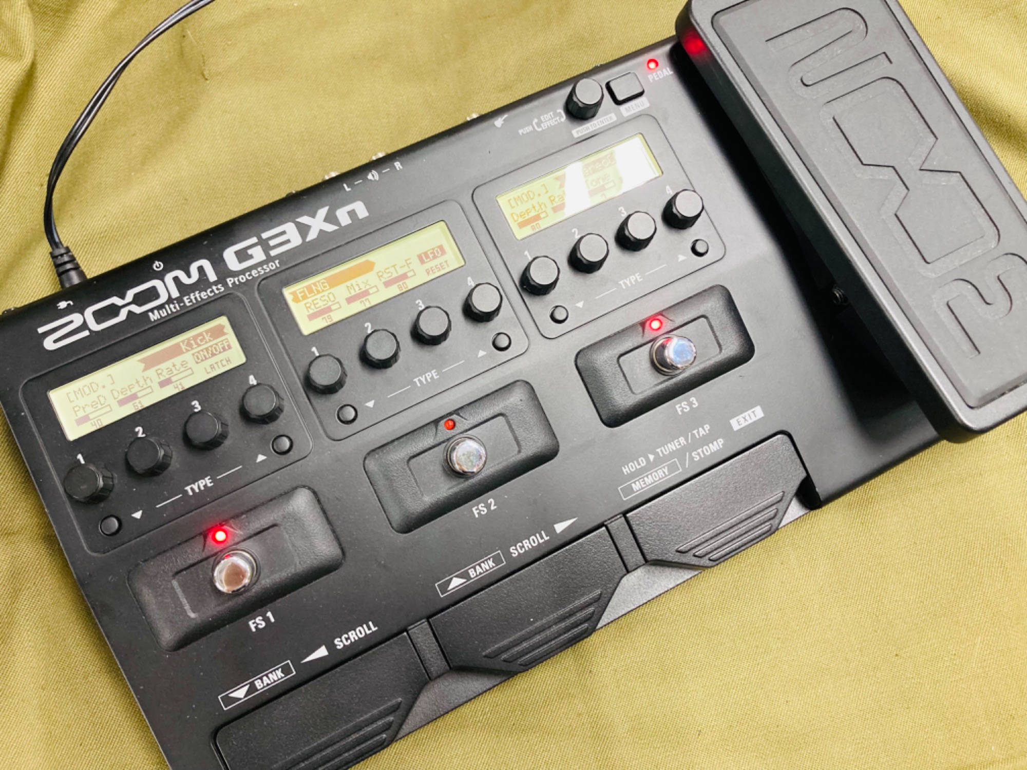 ZOOM/ズーム】マルチエフェクター G3Xn 買取入荷いたしました! ｜2023