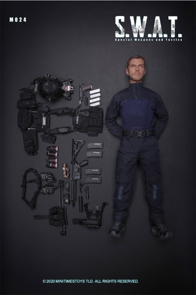 MiniTimesToys】MT-M024 1/6 SWAT 2.0 Special Weapons And Tactics