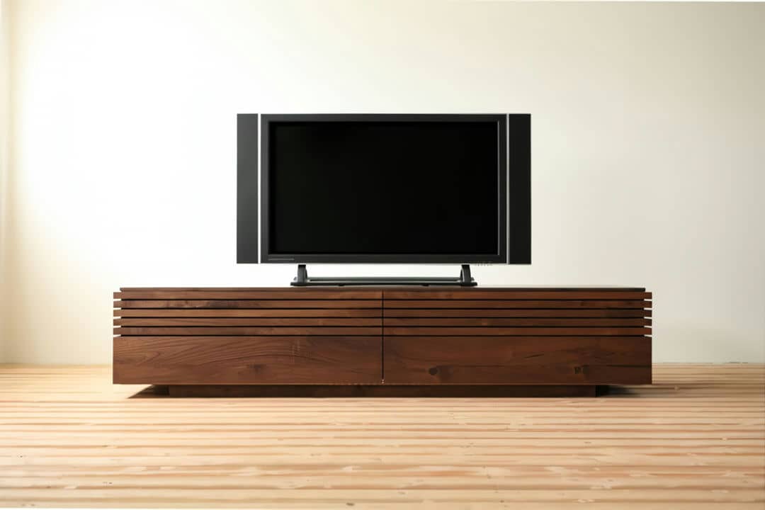 テレビボード CORRENTE（コレンテ）│横顔まで美しい、存在感あふれる