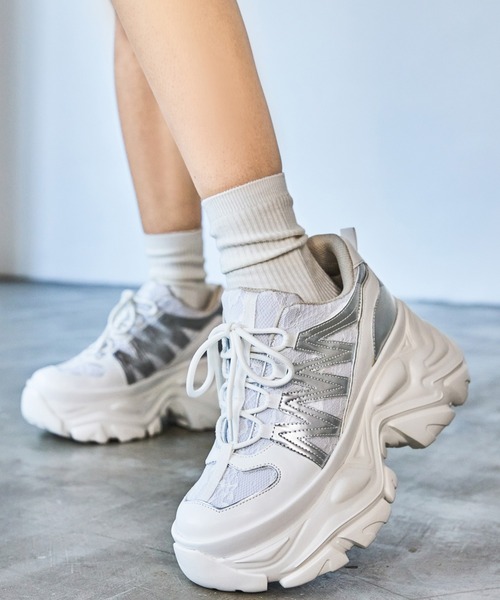 PAGEBOY（ページボーイ） スニーカー プラットチャンキースニーカー「3