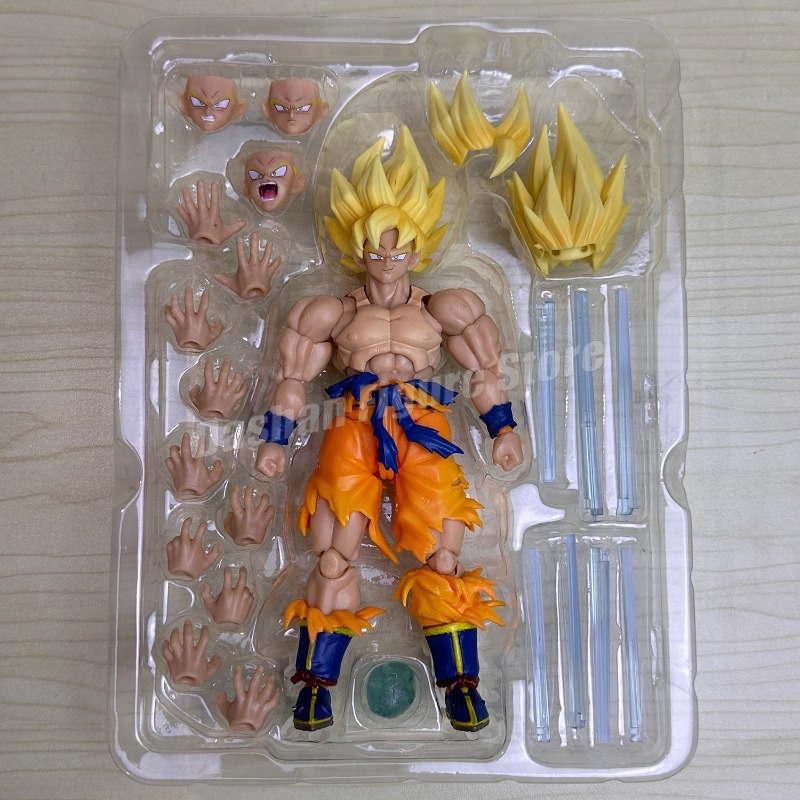 Shf ドラゴンボール Z 孫悟空伝説のアクションフィギュア PVC 可動