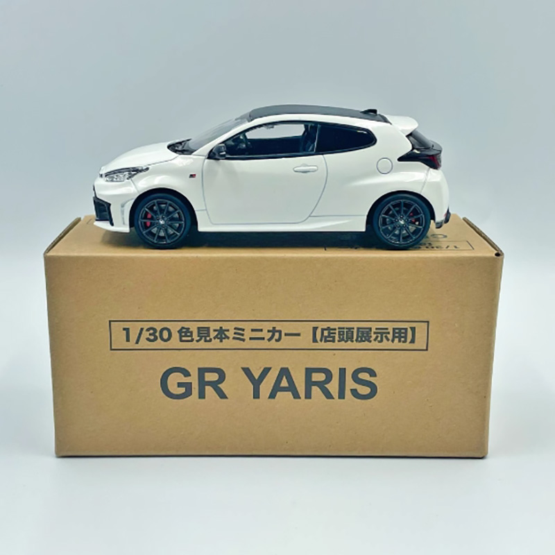 Original 1:30 Scale GR YARIS Alloy Simulation Car Model Classic
