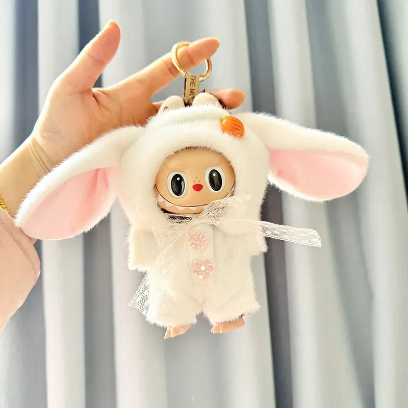 ラブブ ウサギ耳付きぬいぐるみ 約20cm ラブブ ウサギ耳付きぬいぐるみ