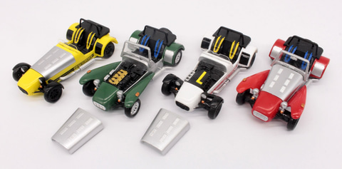 英国の名車「ケーターハム スーパーセブン」を1/43スケールで立体化