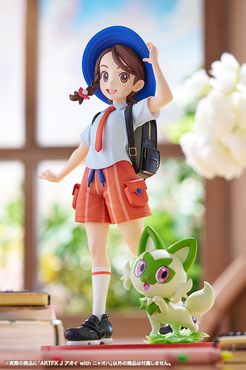 ポケモンSV」よりフィギュア「ARTFX J アオイ with ニャオハ」予約開始