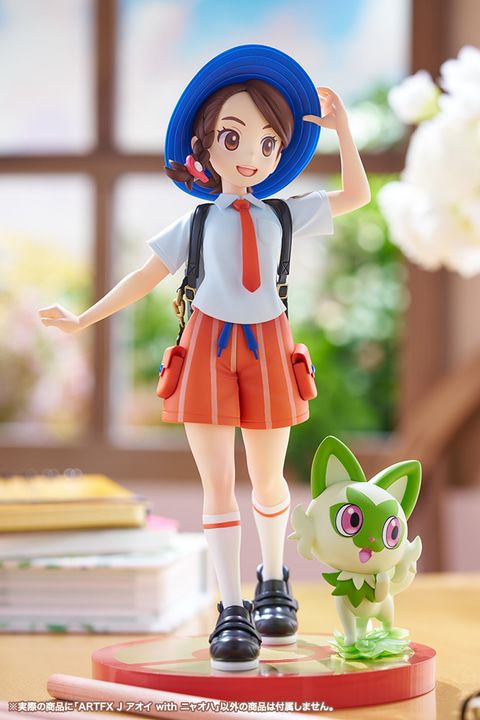 ポケモンSV」よりフィギュア「ARTFX J アオイ with ニャオハ」予約開始