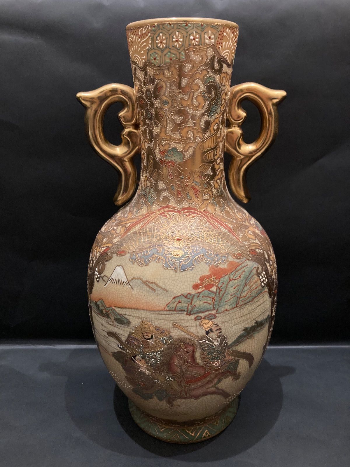 明治時代 印判 掛花生 花入 骨董品 アンティーク オブジェ a 明治時代
