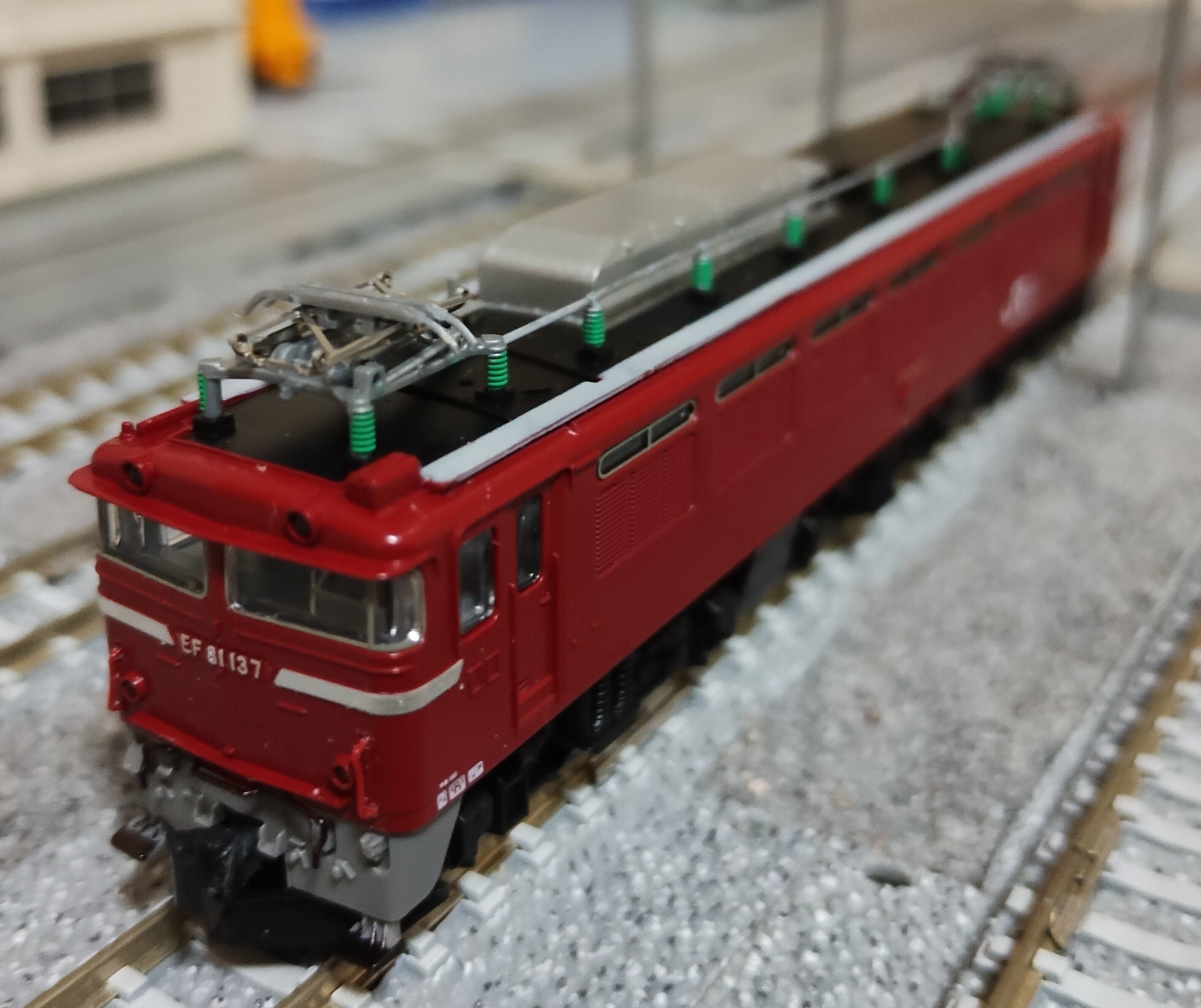 NゲージのEF81のプロトタイプは何号機?｜AKC_nt3