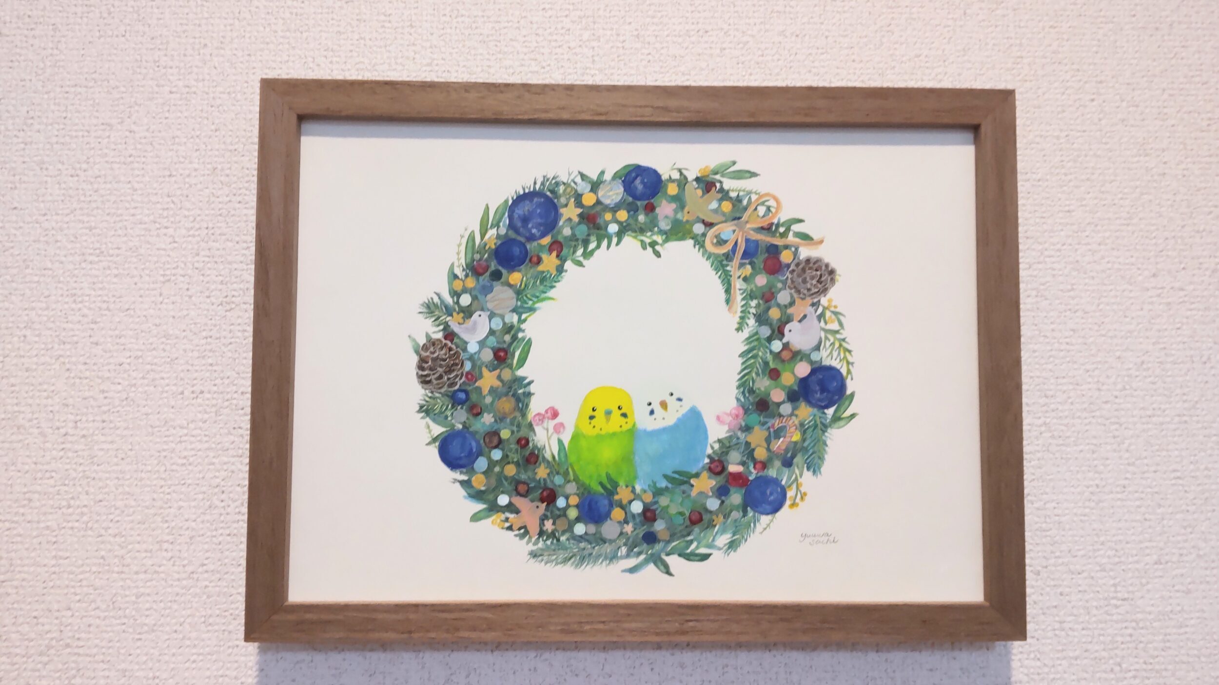インコクリスマスリース | Libli-Art