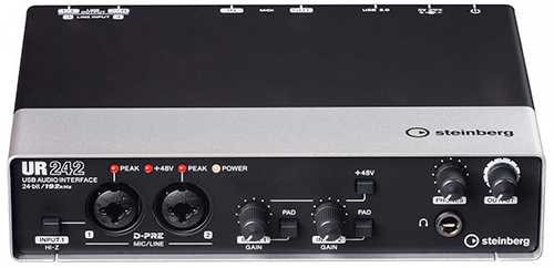 高感度マイクや大出力のライン機器など幅広い入力ソースに対応