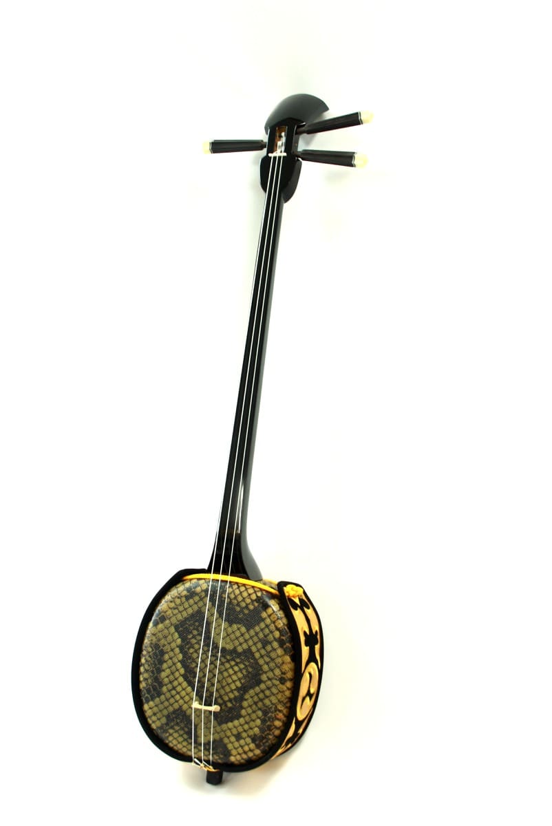 沖縄三線 ベーシックオブ三線セット☆人工皮張り 初心者入門 | 三線