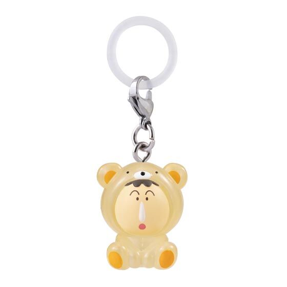 クレヨンしんちゃん めじるしアクセサリー みんなでくまパジャマ
