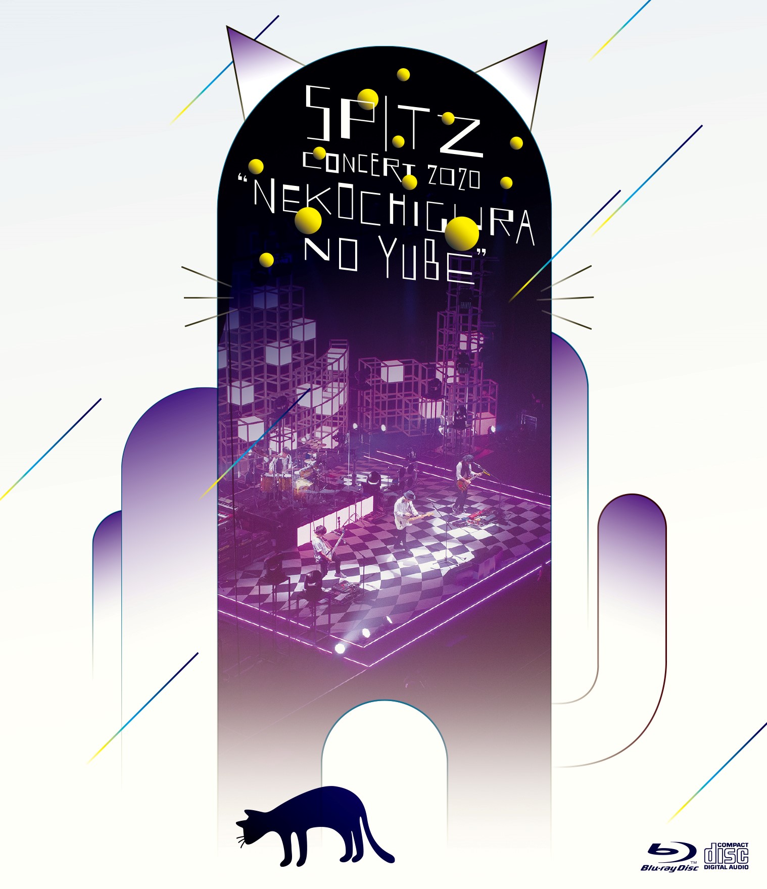 スピッツ2作同時リリース映像作品のジャケット公開、限定特典ポスター