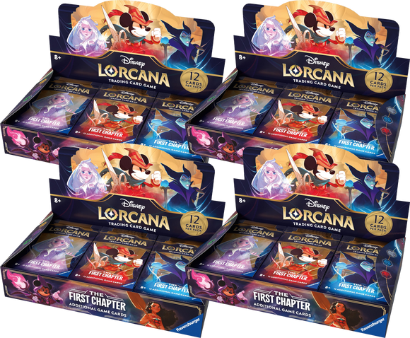 Lorcana: The First Chapter - Sealed Case – Card Monster Games