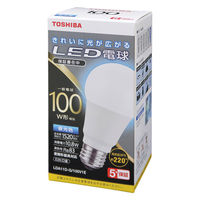 東芝（TOSHIBA） LED電球 E26口金 100W型相当 電球色 （広配光