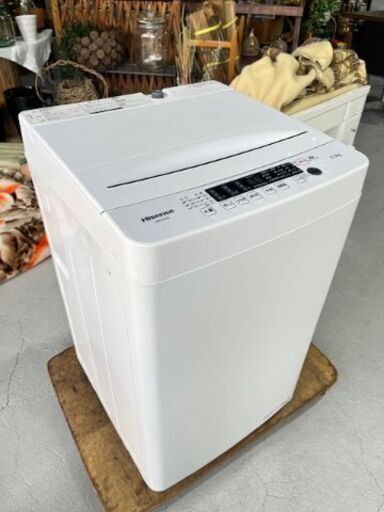 ☆Hisense ハイセンス☆ 洗濯機 5.5kg HW-K55E 2020年 コンパクト