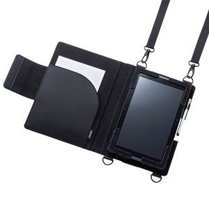 PDA-TAB4N【ショルダーベルト付き10.1型タブレットPCケース （背面