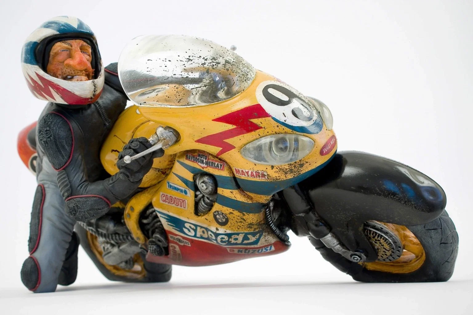 Speedy Biker by Guillermo Forchino | Limited Edition Comical Art