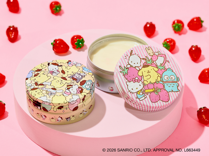 サンリオ」ポムポムプリンの30周年記念限定デザイン缶登場