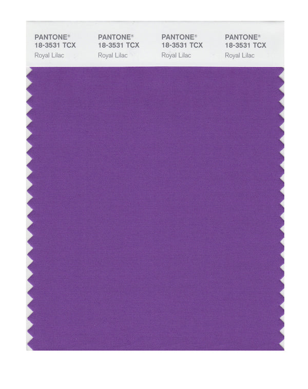 Pantone SMART Color Swatch Card 18-3531 TCX Royal Lilac - Columbia