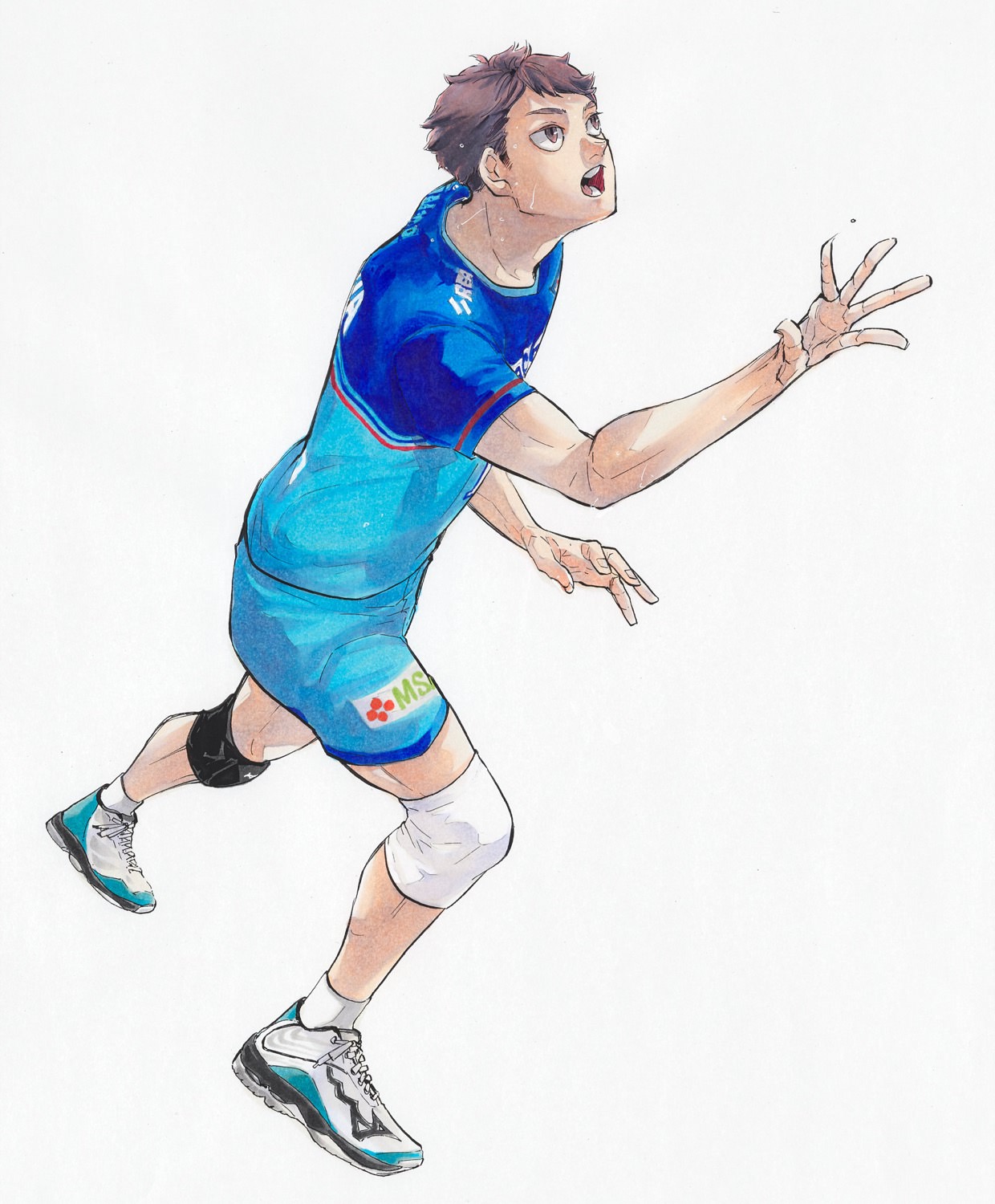 ハイキュー!! 古舘先生描き下ろしビジュアルより2022年の岩泉一 解禁!