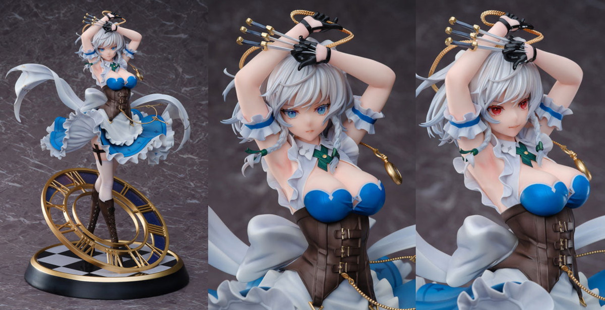 東方Project 豪華版は特典付! 十六夜咲夜の「1/6 完成品フィギュア」発売!!