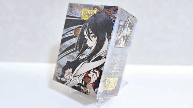 ドラゴンシールド「Samurai」スリーブ紹介！魅力的な美麗アートに興奮