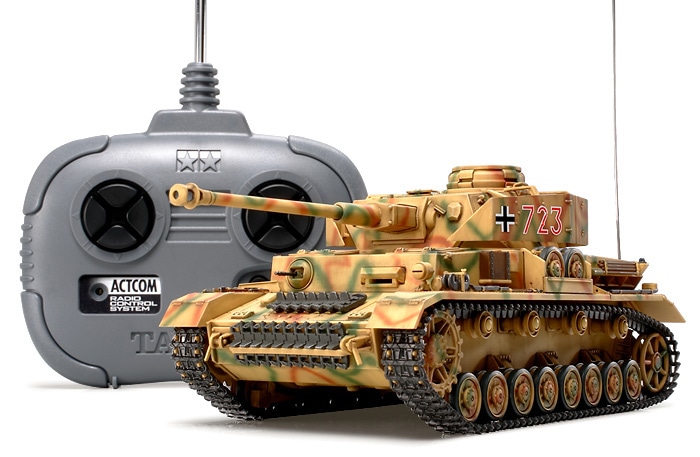 タミヤ 1/35RCタンクシリーズ ドイツ4号戦車J型(4chユニット付) | タミヤ